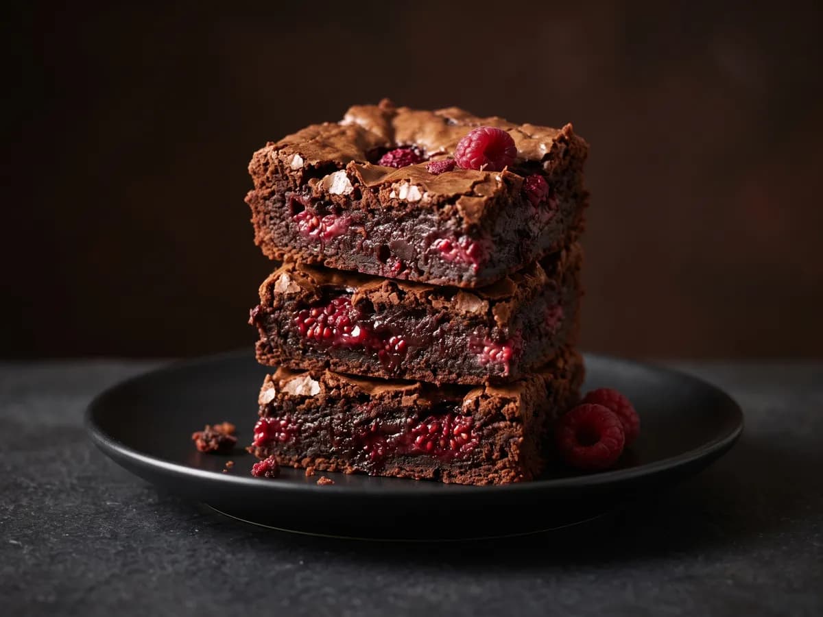 Frambuazlı Brownie